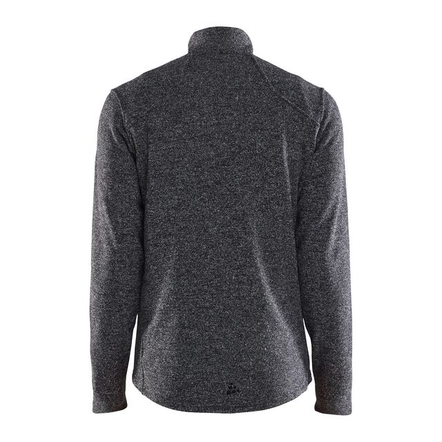 JACKA CRAFT 1912218 ADV FLEECE BLACK MELANGE STL XXL